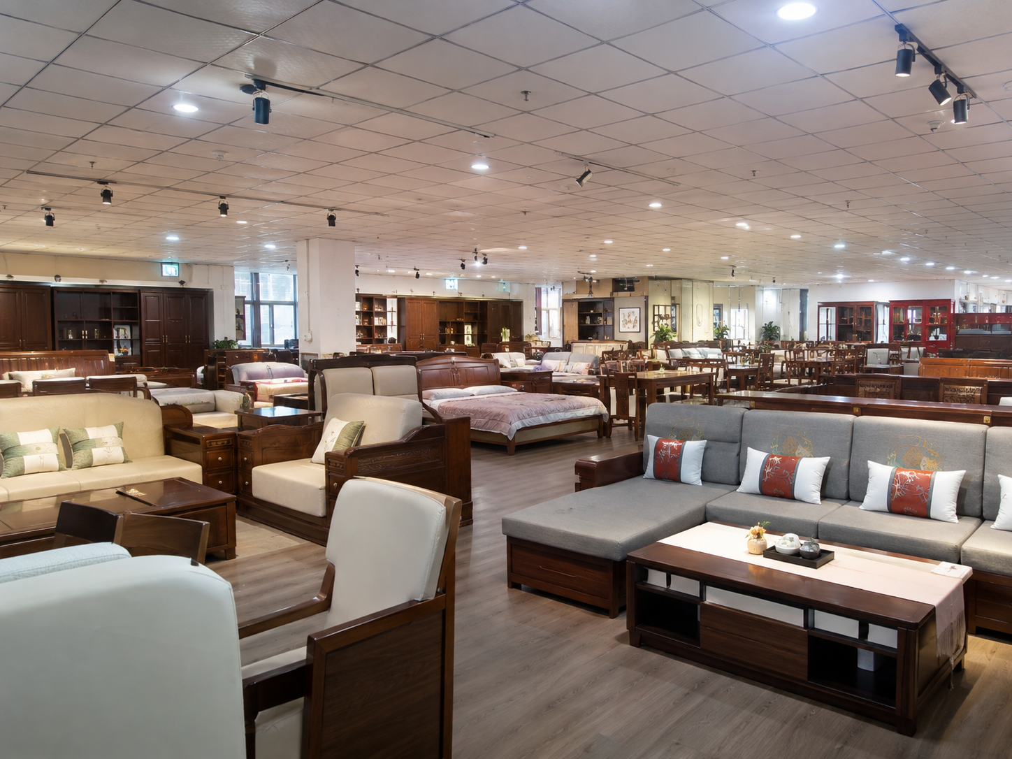 福涛家具广场家具展厅陈列